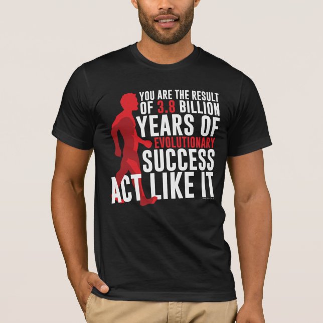 Camiseta Sucesso evolucionário (Frente)