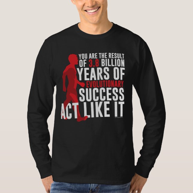 Camiseta Sucesso evolucionário (Frente)