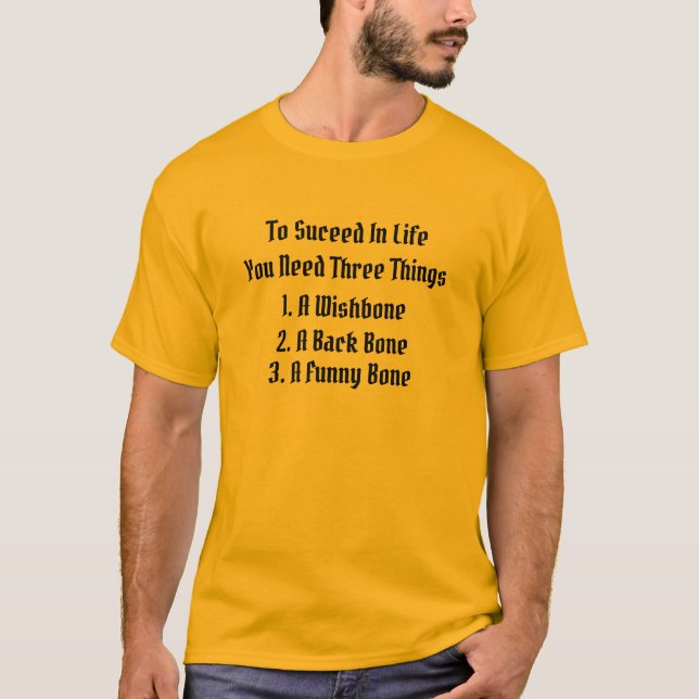 Camiseta Sucesso Na Vida (Frente)