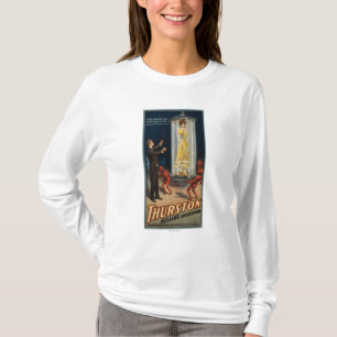 Camiseta Sucessor de Thurston Kellar - mulher na água