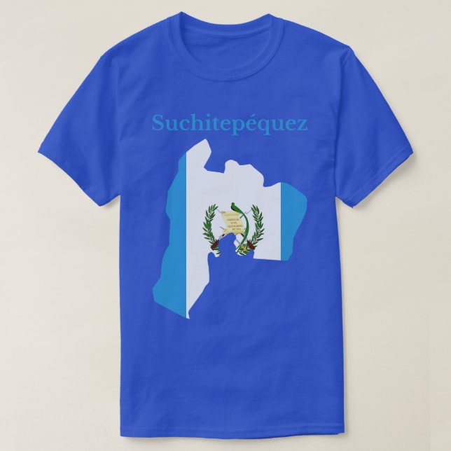 Camiseta Suchitepequez - Departamento da Guatemala (Frente do Design)