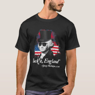 Camiseta Suck It England 4 de julho Patriótico America Inde