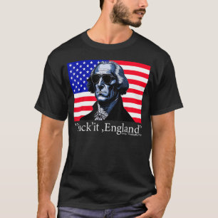 Camiseta Suck It England Legal George Washington 4 de julho