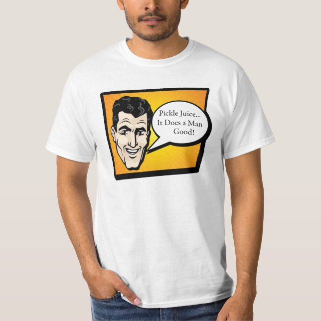 Camiseta Suco da salmoura faz homem do am bom (Frente)