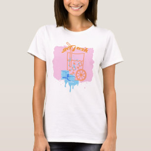 Camiseta suco de gelo fresco
