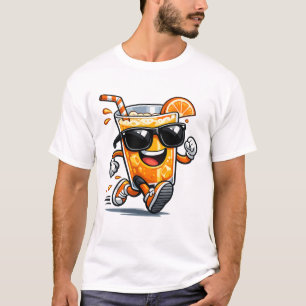 Camiseta Suco de Laranja Correndo