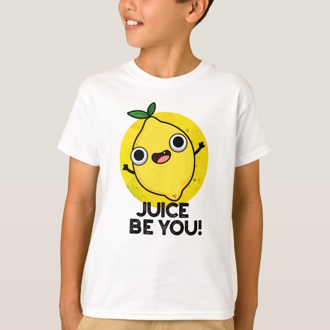 Camiseta Suco Seja Seu Engraçado Fruta Positivo Limão. (Frente)