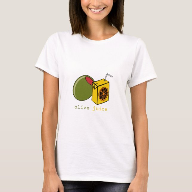 Camiseta Suco verde-oliva (Frente)