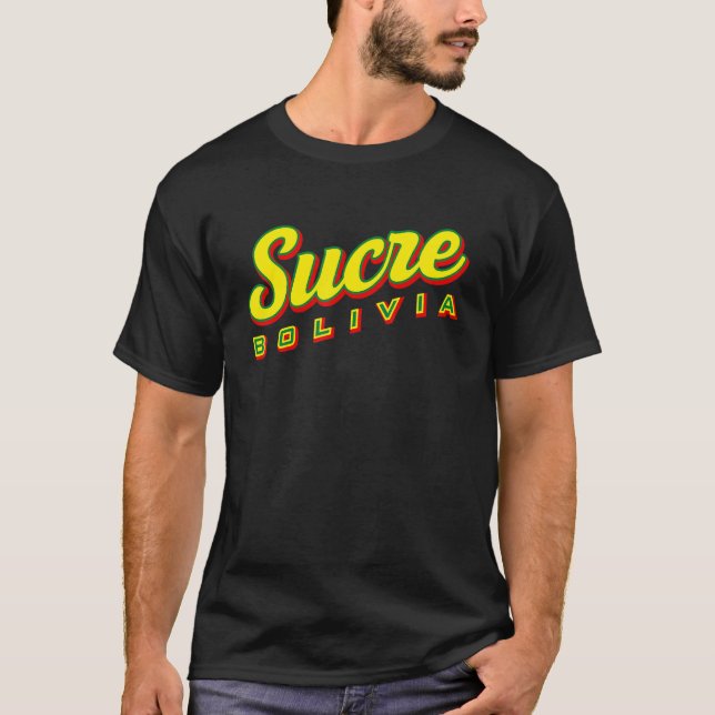 Camiseta Sucre Bolívia (Frente)