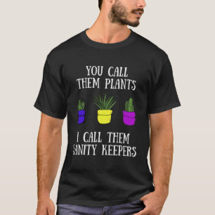 Camiseta Suculenta O Jardinagem De Cactus Eu Os Chamo De Sa