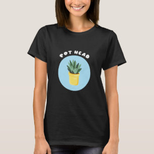 Camiseta Suculente de Jardins Legal de Plantas com Cabeça d