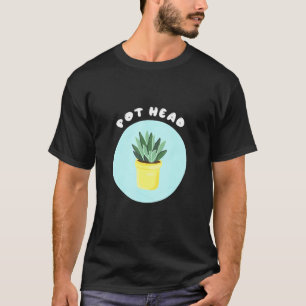 Camiseta Suculente de Jardins Legal de Plantas com Cabeça d