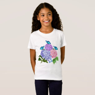 CAMISETA SUCURSAL DE HIDRANGÉAS COM MANTEIGA