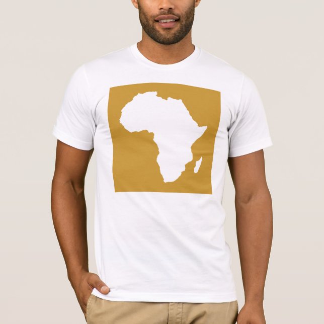 Camiseta Sudão Brown África Austral (Frente)