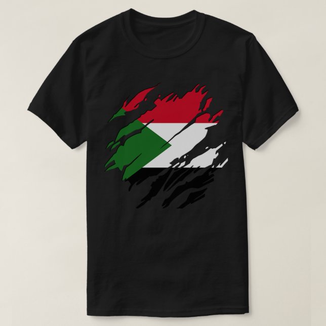 Camiseta Sudão Sempre (Frente do Design)