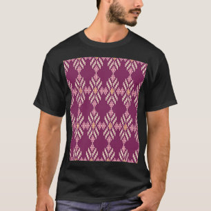 Camiseta Sudeste Asiático: Padrão Aborígene Retrô