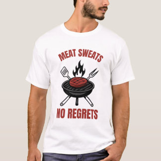 Camiseta Sudoeste de Carne Sem Arrependimentos Presente Div