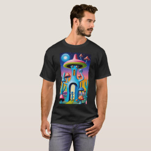 Camiseta Sudoeste de Mushroom Town Shroombillies