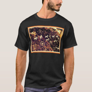 CAMISETA SUDOESTE DO AMERICANO DO DESERTO DE NEVADA DOS