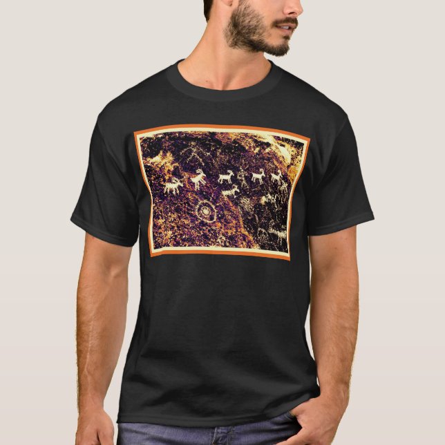 CAMISETA SUDOESTE DO AMERICANO DO DESERTO DE NEVADA DOS (Frente)