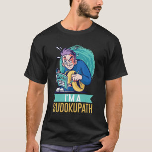 Camiseta Sudoku Quebra-cabeça Sudoku Sudoku Sudoku solucion