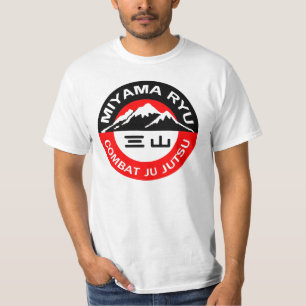 Camiseta Sue nas esteiras pretas & no logotipo vermelho