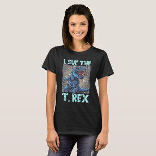 Camiseta  SUE o T. rex - Conhecer o dinossauro