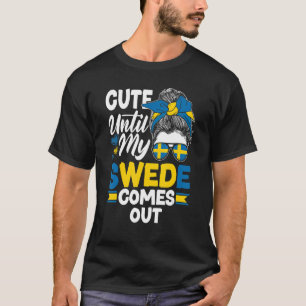 Camiseta Suecia De Bandeira Sueca Até O Meu Sueco Sair