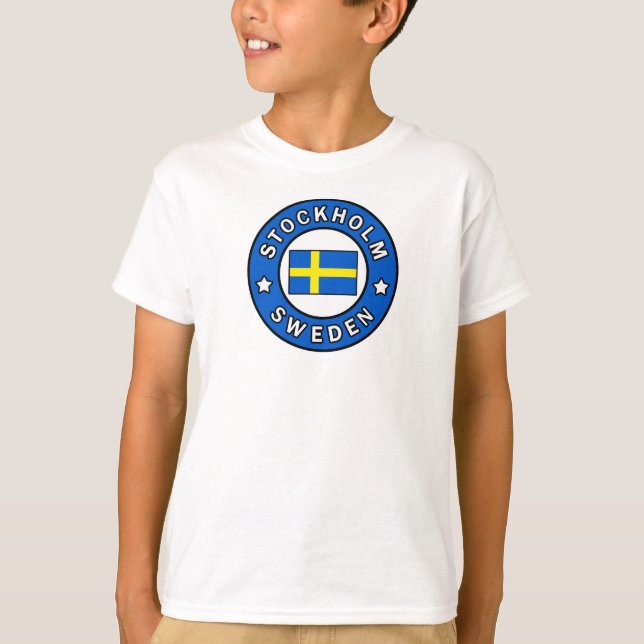 Camiseta Suecia de Estocolmo (Frente)