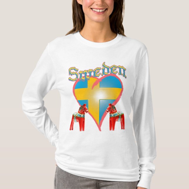 Camiseta Suecia do amor (Frente)