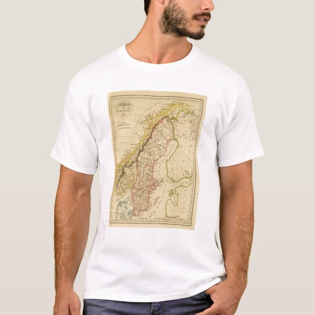 Camiseta Suecia e Noruega 3 (Frente)