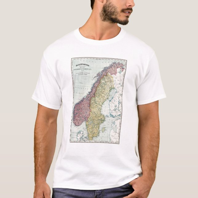 Camiseta Suecia e Noruega 5 (Frente)