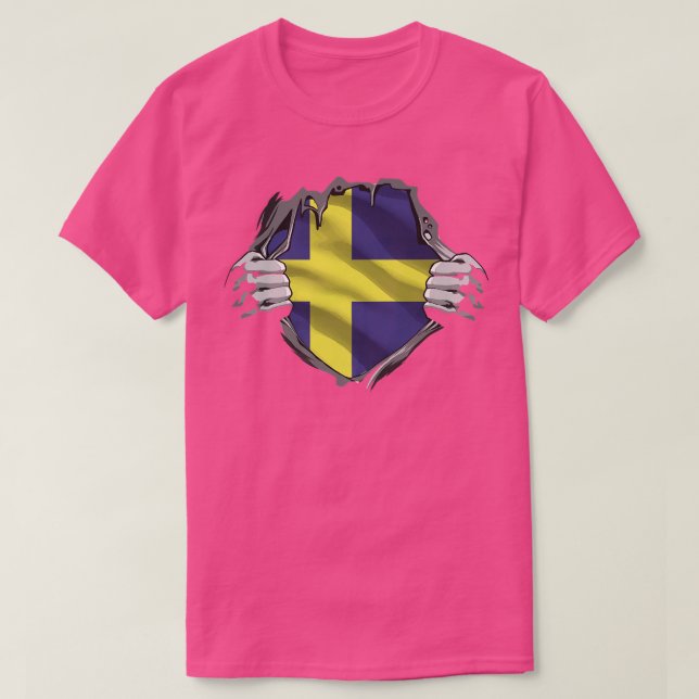 Camiseta Suecia Escandinávia (Frente do Design)