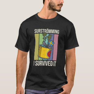 Camiseta Suécia especialidade de peixe sueco Surstromming p