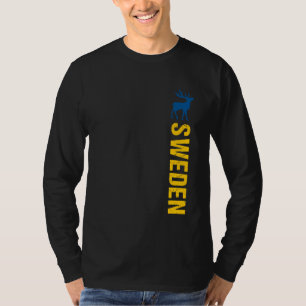 Camiseta Suecia Flag Sverige Vintage Suecia Malmö Sueco