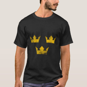 Camiseta Suecia Heritage Tre Kronor Three Crowns Sverige