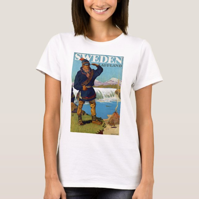 Camiseta Suecia ~ Lappland (Frente)