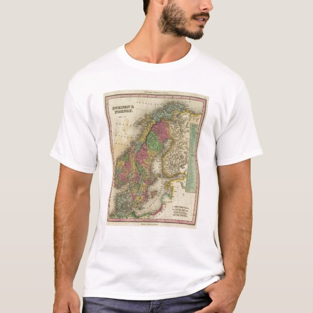 Camiseta Suecia & Noruega (Frente)