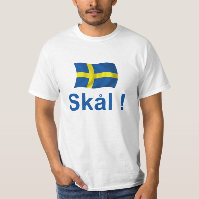 Camiseta Suecia Skal! (Frente)