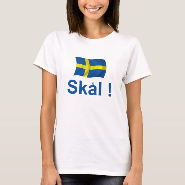 Camiseta Suecia Skal! (Frente)