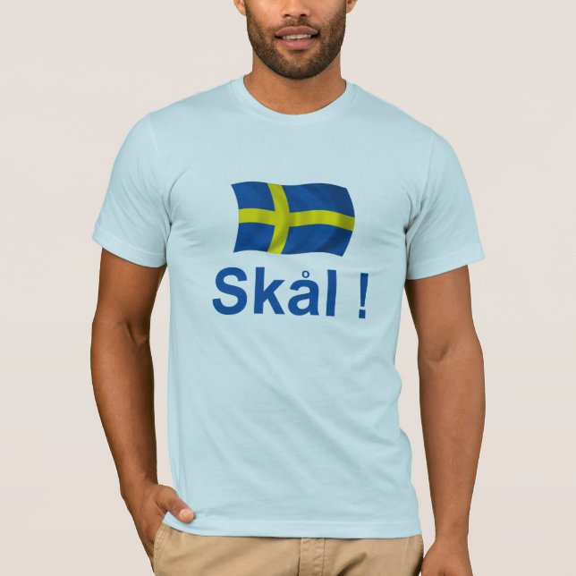 Camiseta Suecia Skal! (Frente)