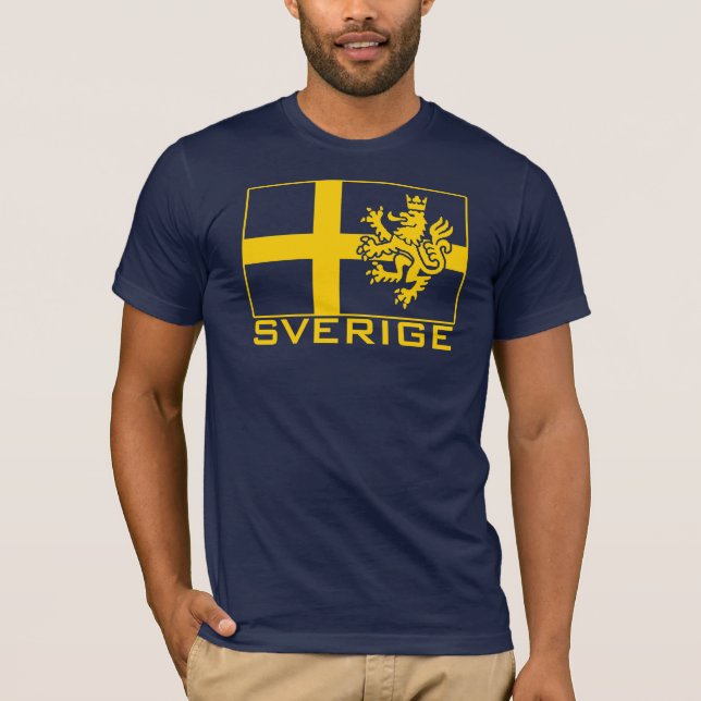 Camiseta Suecia Sverige (Frente)
