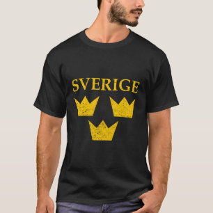 Camiseta Suecia Três Crowns Sverige Tre Kronor