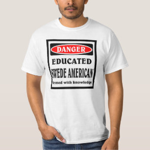 Camiseta Sueco Americano Educado
