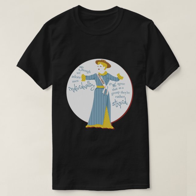 Camiseta Suffragette Classic T-Shirt (Frente do Design)