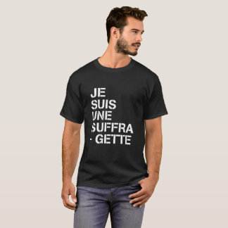 CAMISETA SUFFRAGETTE DE JE SUIS UNE