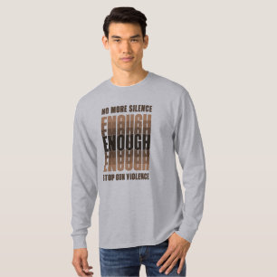 Camiseta Suficiente Capa longa masculina