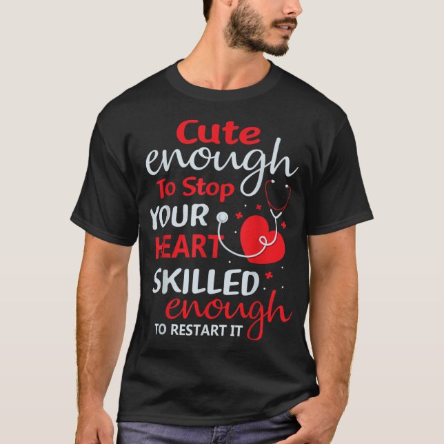 Camiseta Suficiente Para Parar A Enfermidade Cardíaca (Frente)