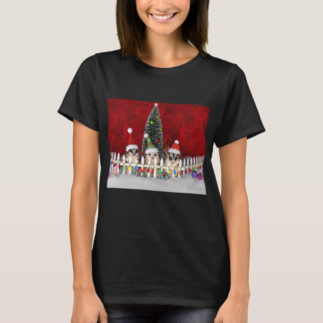 Camiseta Sugar Glider Christmas (Frente)