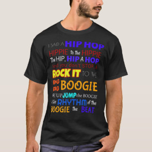 Camiseta Sugar Hill Gang Rappers Delícia Letras Coloração d